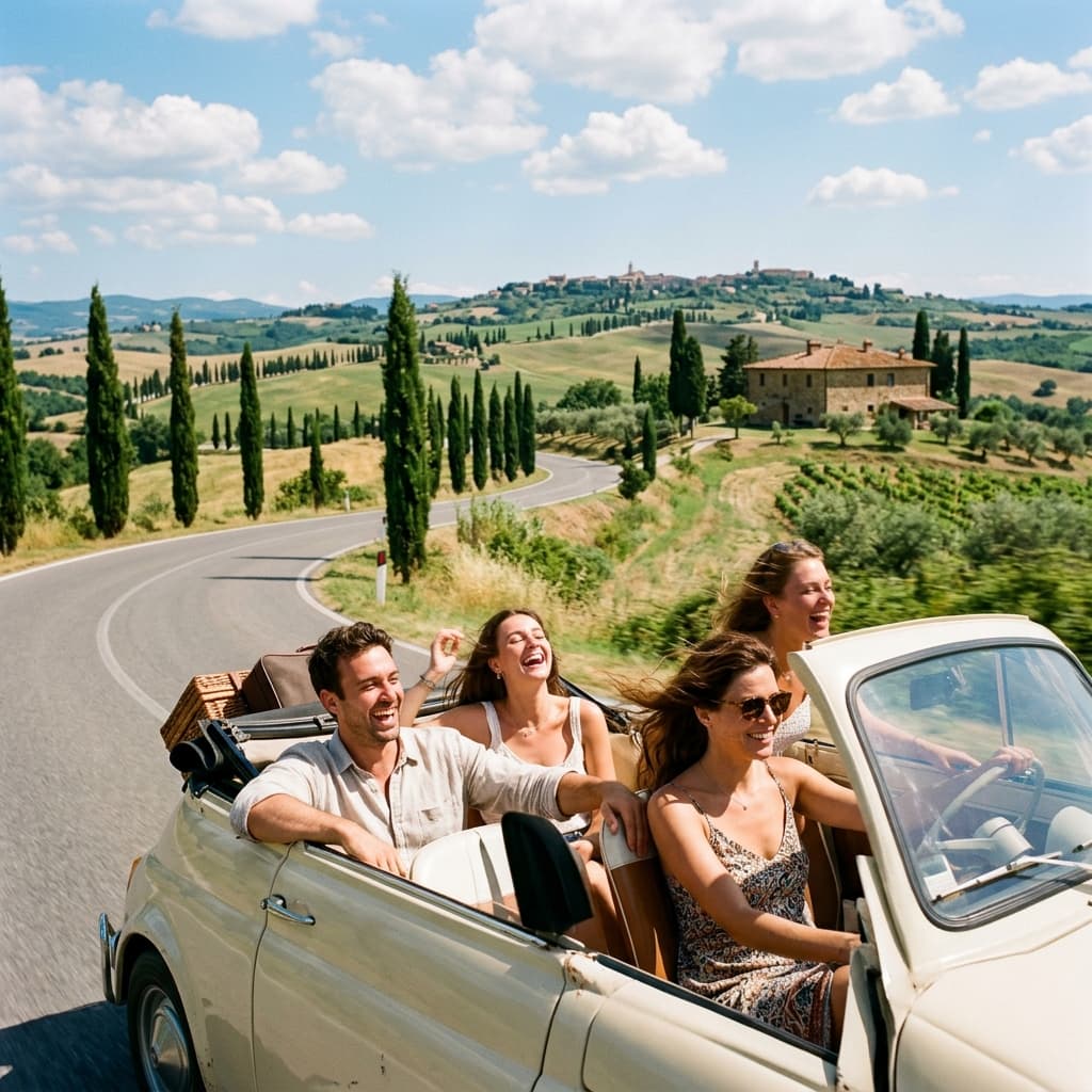 Road trip en Italie